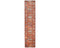 12 Ft Rust Aryana Afghan Hand Knotted Veg Dye Wool Runner Rug